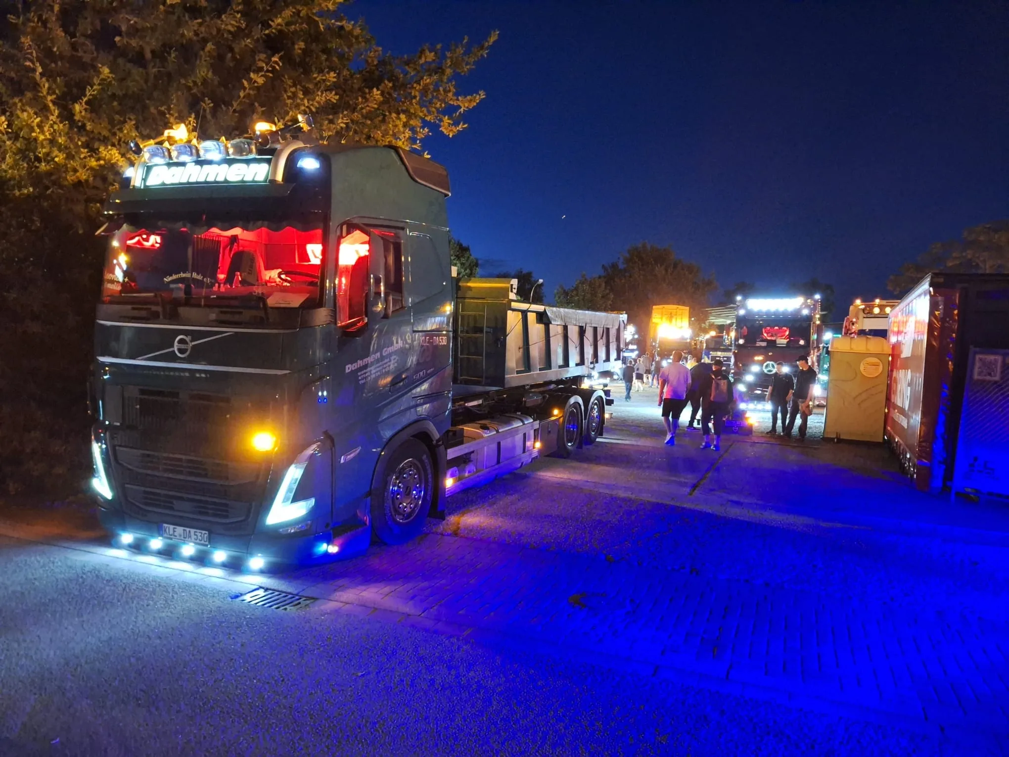 LKW auf einem Event – Album Highway-Heros-Heiden-2025 – powered by LKW-Freunde Niederrhein