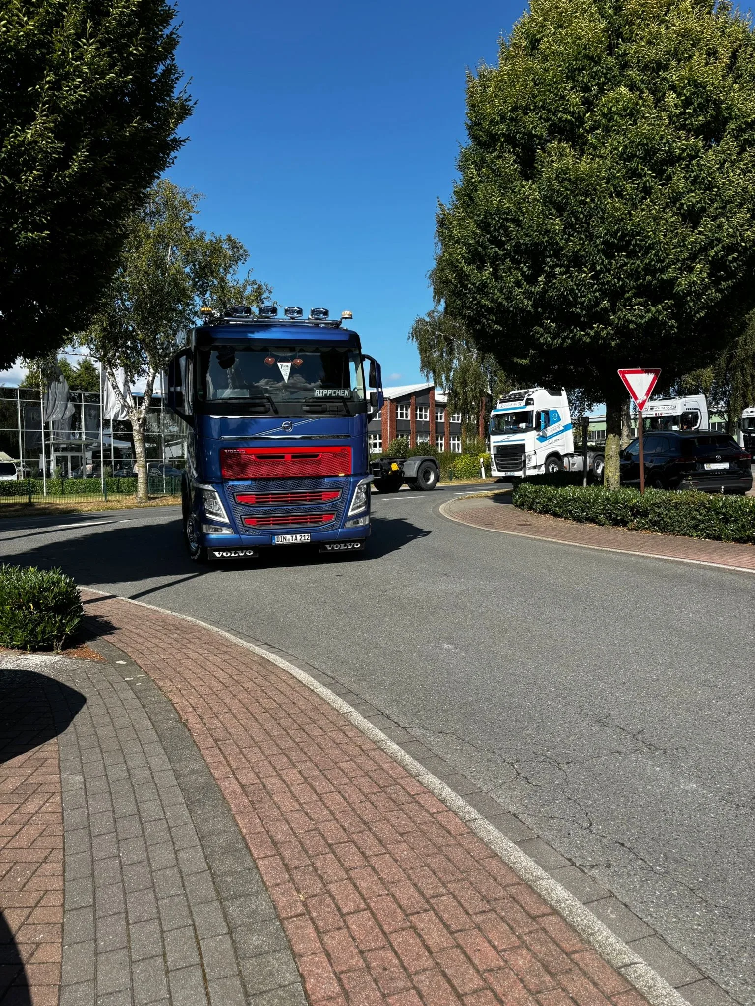 LKW präsentiert auf dem Highway Heros Event 2025 in Heiden