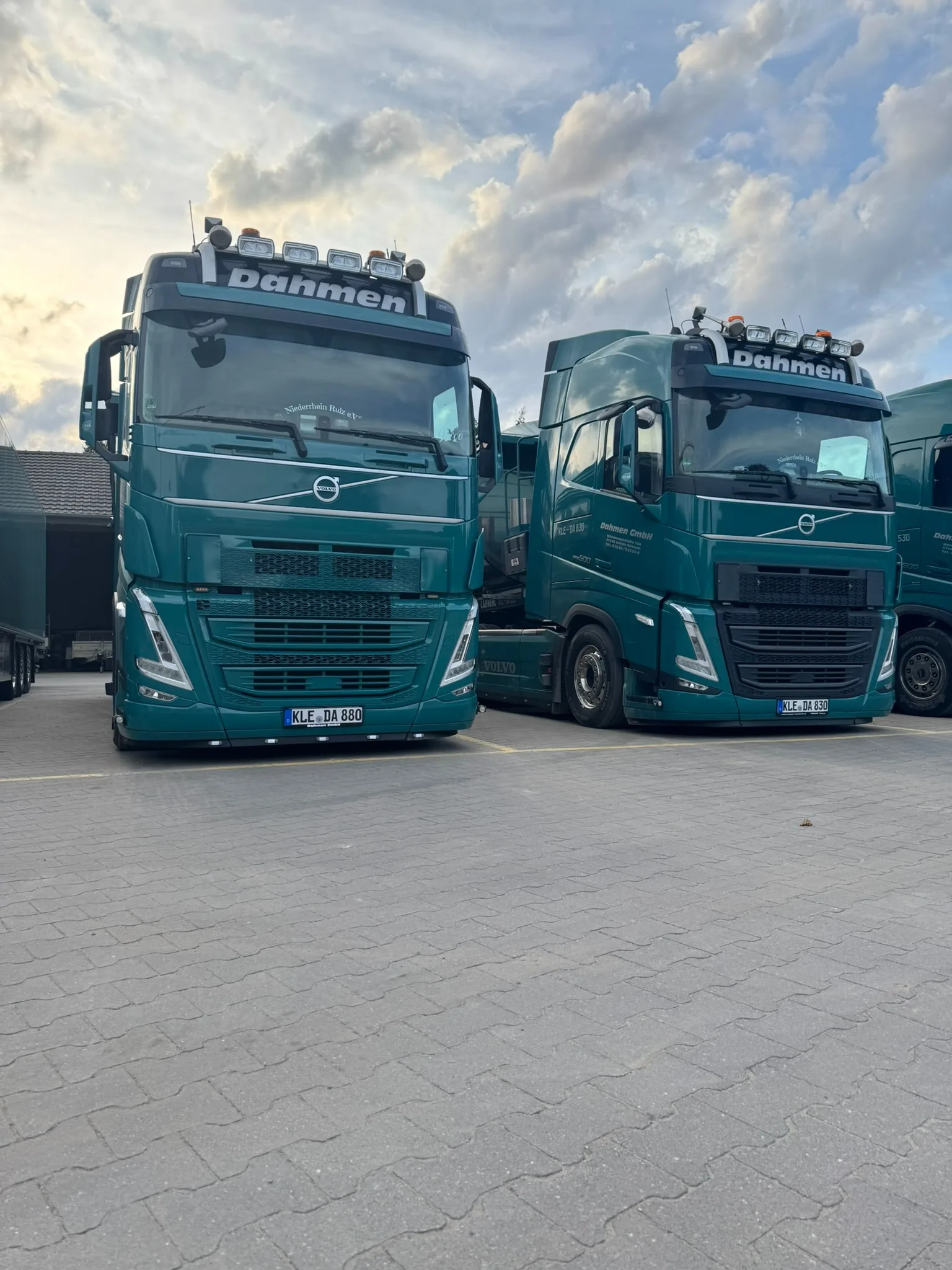 LKW bei der Veranstaltung Highway Heroes Heiden 2025