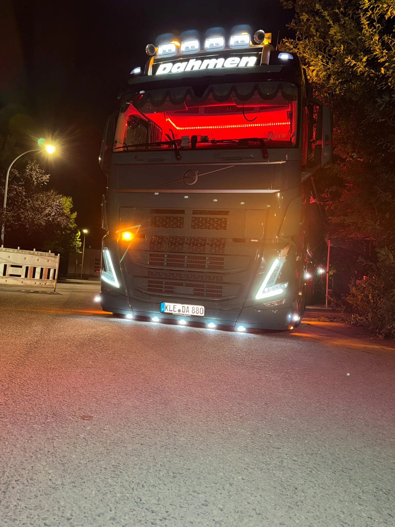 LKW bei der Veranstaltung Highway Heros Heiden 2025