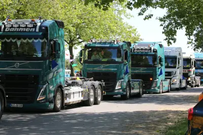 LKW auf dem Eventgelände, powered by LKW-Freunde Niederrhein wir waren dabei LKW-Freunde Niederrhein